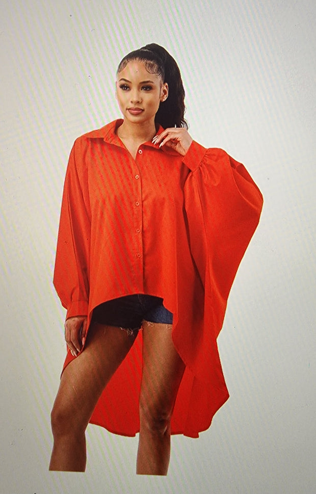 Oversize Long Sleeve Shirt
