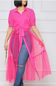 Hot Pink Tulle